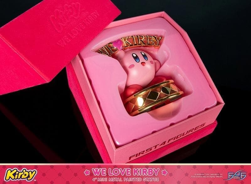 星のカービィ　 We Love Kirby カービィ メタル ミニスタチュー