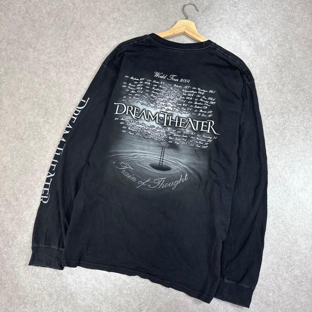 希少 DREAM THEATER ワールドツアー2004 バンド ロングTシャツ