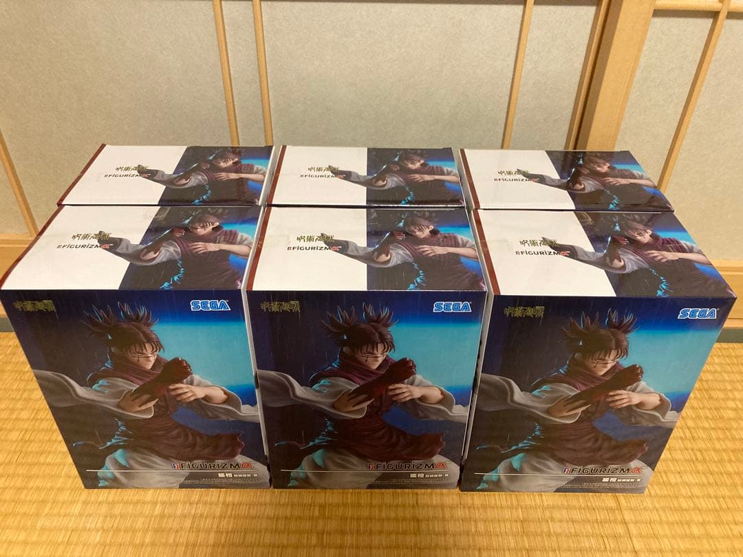 呪術廻戦 FIGURIZMα 脹相 赫鱗躍動・載 フィギュア 6個セット