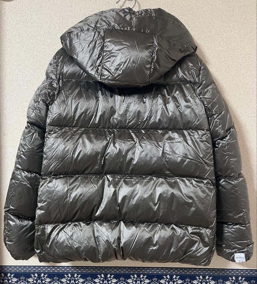 MaxMara The Cube ショート丈ダウングレー系メタリック（未使用