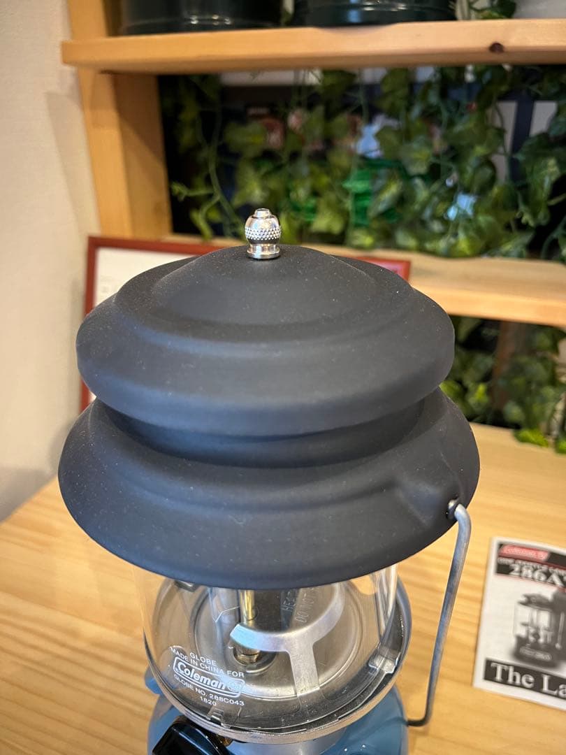 新品未使用品】コールマン286 マットブラック＆オールドブルーカスタム