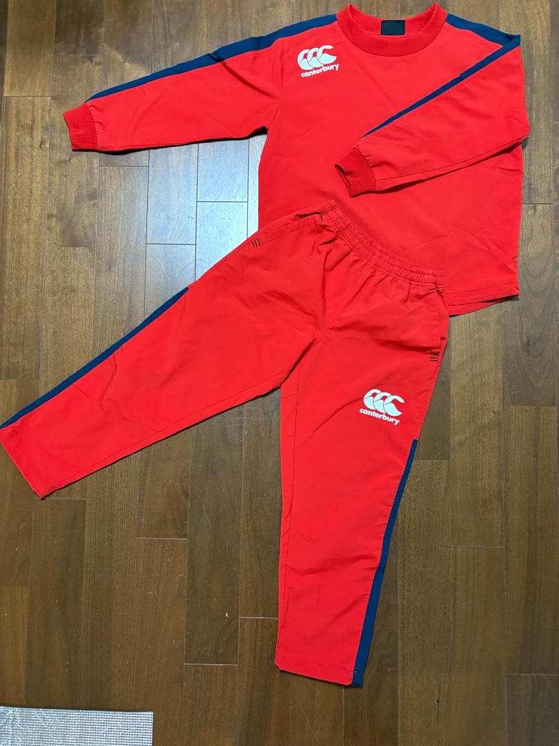 canterbury ウォームアップウェア 上下セット ジュニア用150サイズ