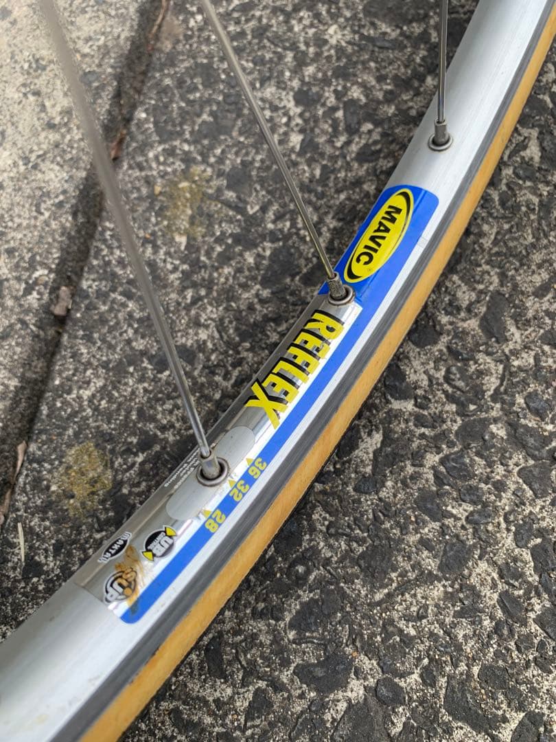 Mavic Reflex 32h 11s FH-5800 前後チューブラー