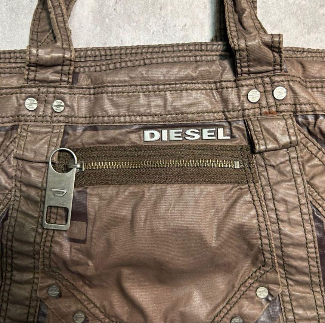DIESEL archive metal logo ショルダーバッグ Y2K - メルカリ