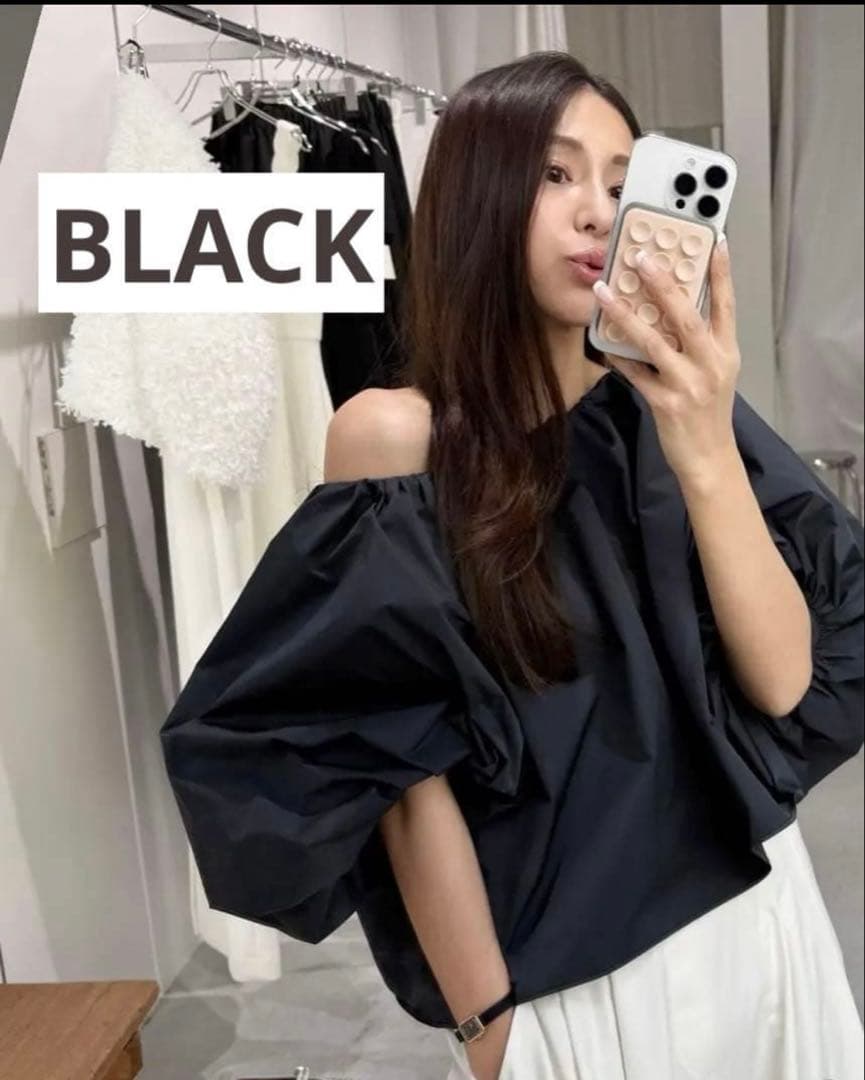 CARLA カーラ オフショル ブラック 黒 Otona - メルカリ