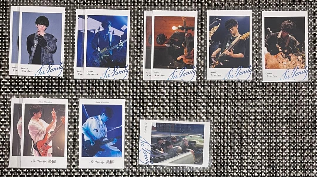 Sir Vanity 桑原聖さん チェキ風カード