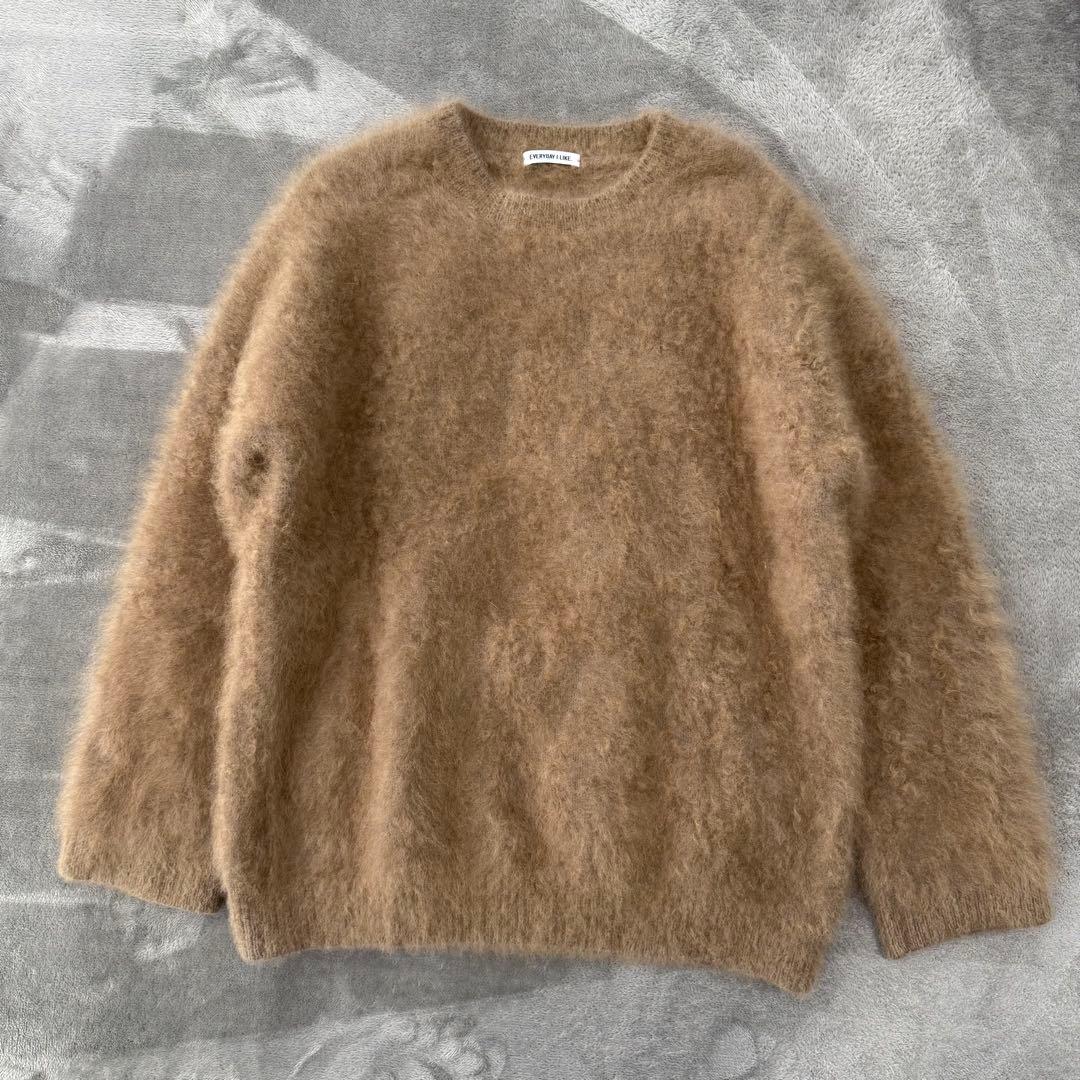 美品！EVERYDAY I LIKE ふわふわ Fluffy sweater - メルカリ
