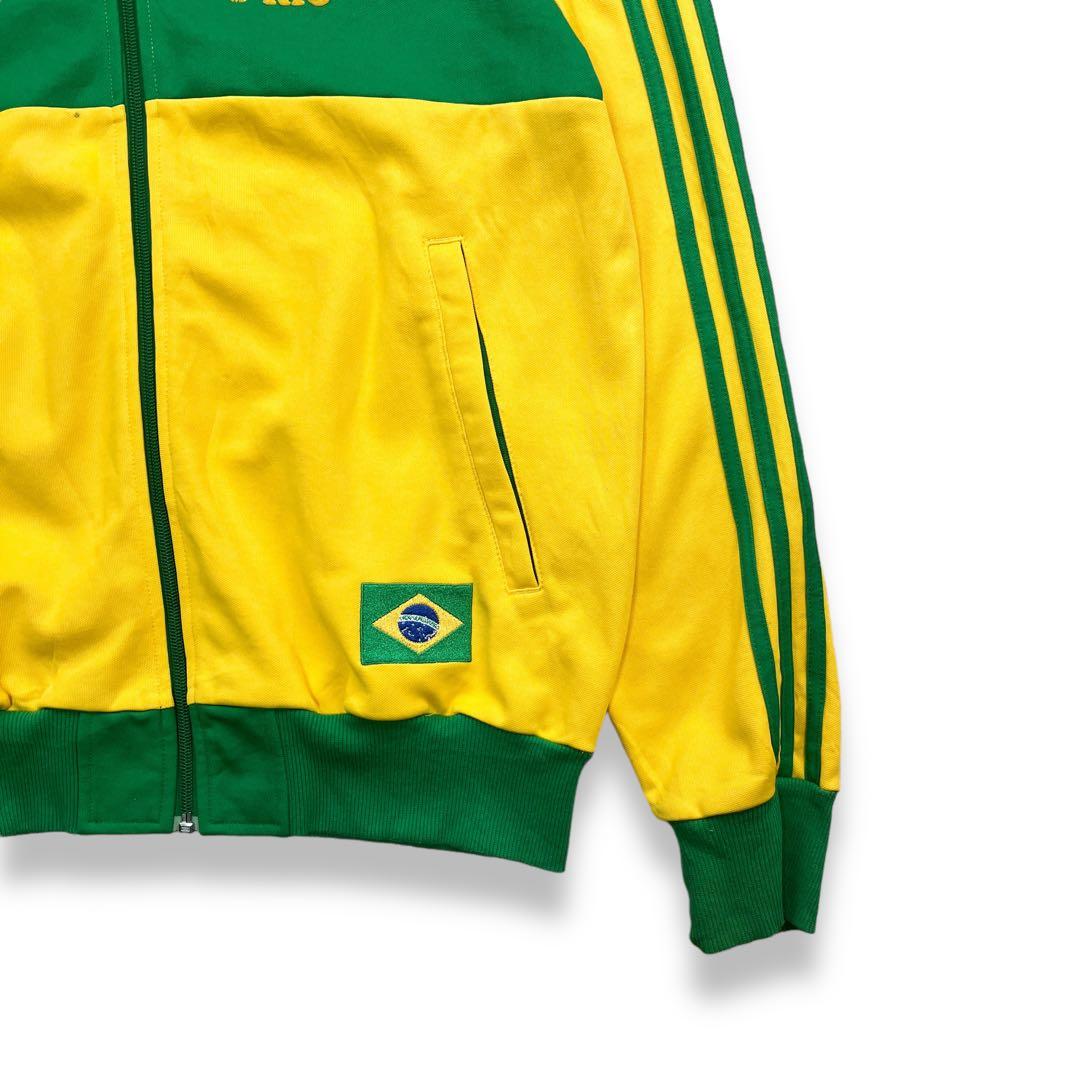 90s adidasアディダス トラックジャケット ジャージ ブラジル サッカー
