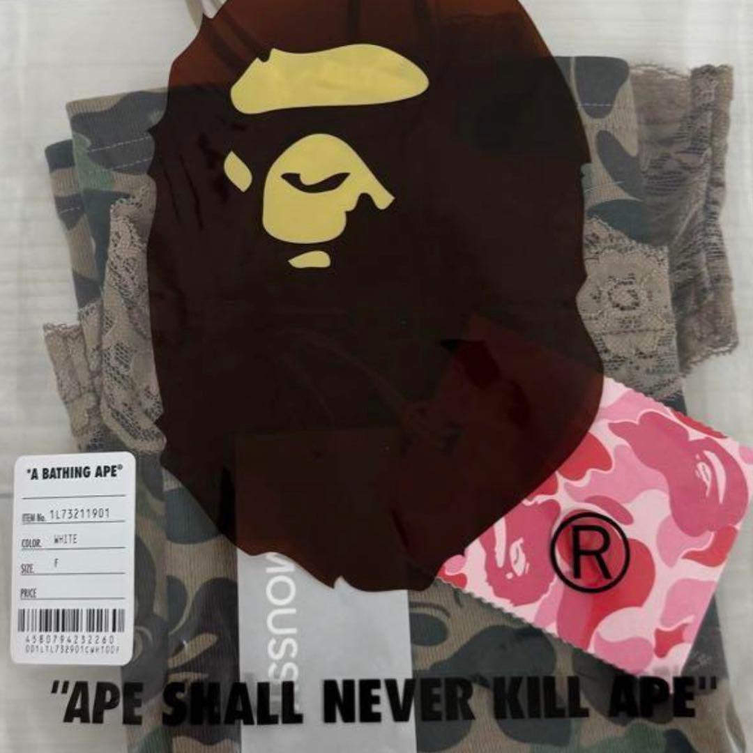 新品 MOUSSY × A BATHING APE アンダーウェア