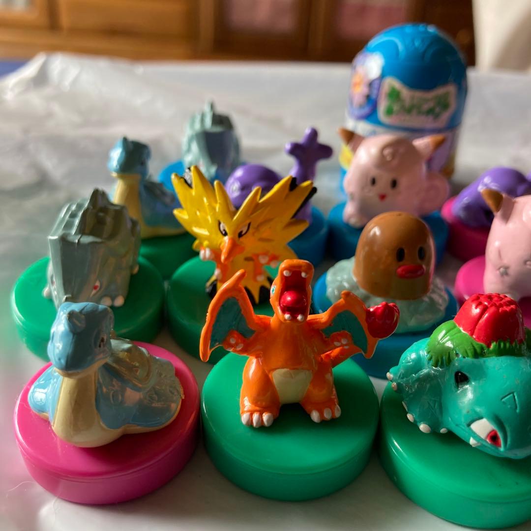廃盤レトロ 初代ポケモンスタンプフィギュアセット - メルカリ