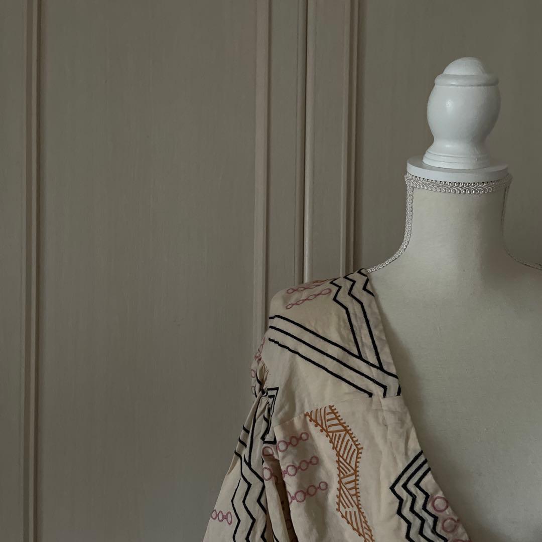 @/@/@/74/80/S/@ ROSEBUD ローズバッド 花柄 ブラウス