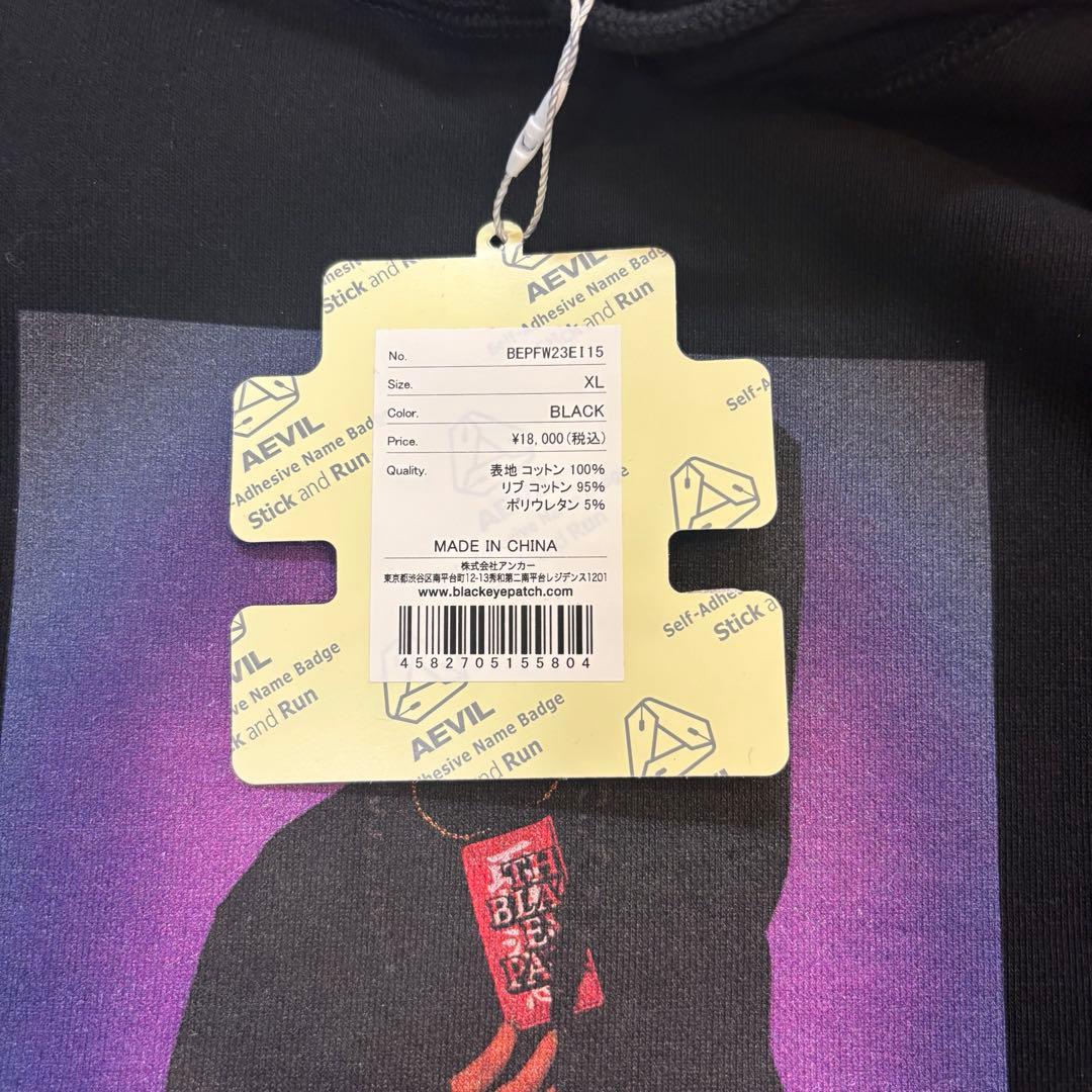 ザ・ブラックアイパッチ×Awich　新品タグ付　プルオーバーフーディーXLサイズ