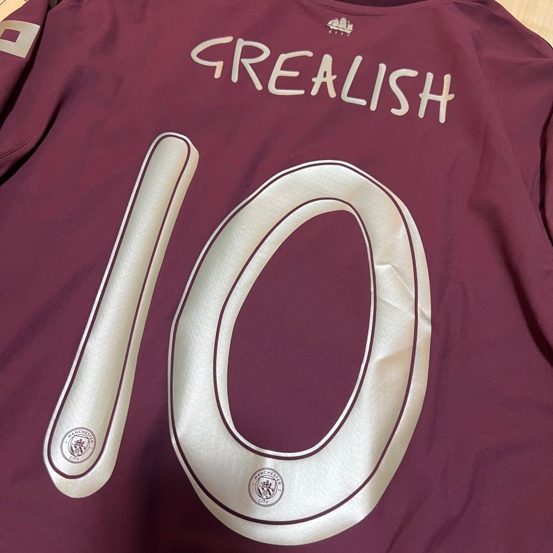 新品未使用】24/25マンチェスターシティ No.10グリーリッシュ3rd