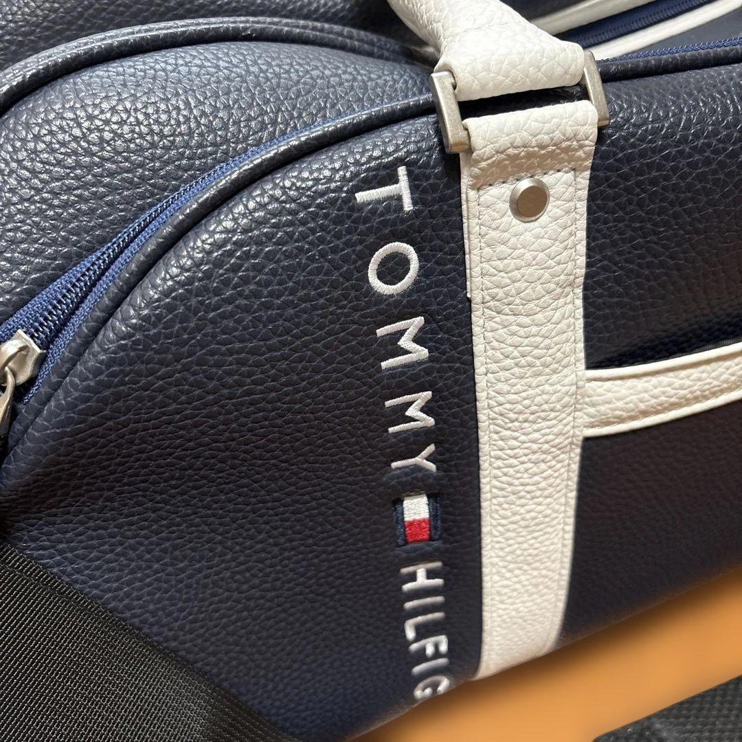 美品】TOMMY HILFIGER GOLF ボストンバッグ ネイビー - メルカリ