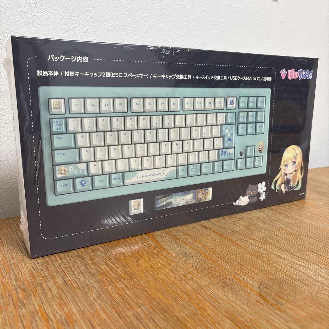 新品未開封】VSPO!GEAR 藍沢エマ EDITION ゲーミングキーボード - メルカリ