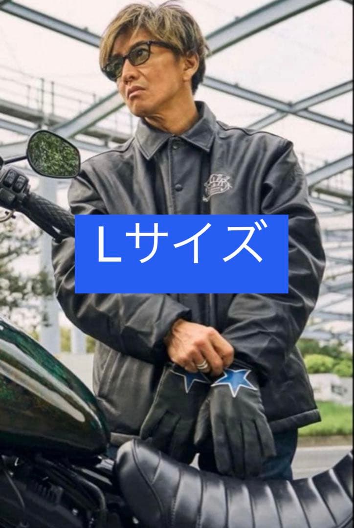 即配 ROLLER FAKE LEATHER COACH JACKET 木村拓哉 - メルカリ