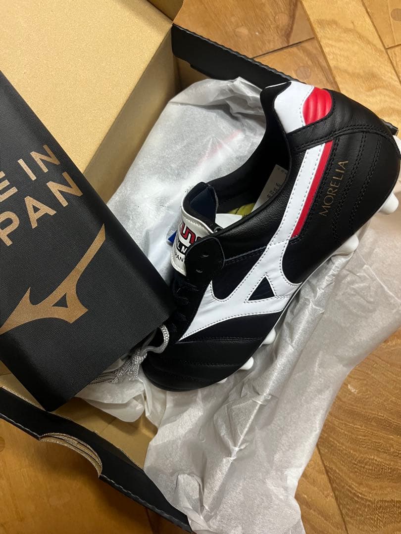 新品　旧番　特価　ミズノ　モレリア 2 JAPAN 折り返タン 26.5cm ②