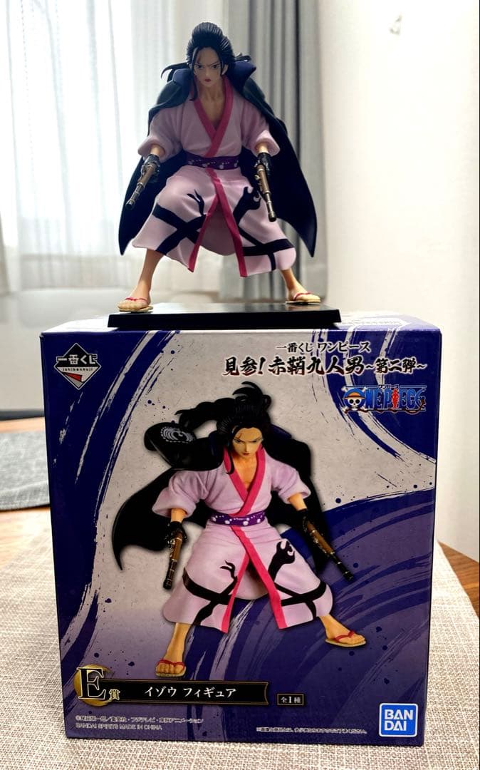 ワンピース　一番くじ　第二弾/見参! 赤鞘九人男　3体フィギュアセット