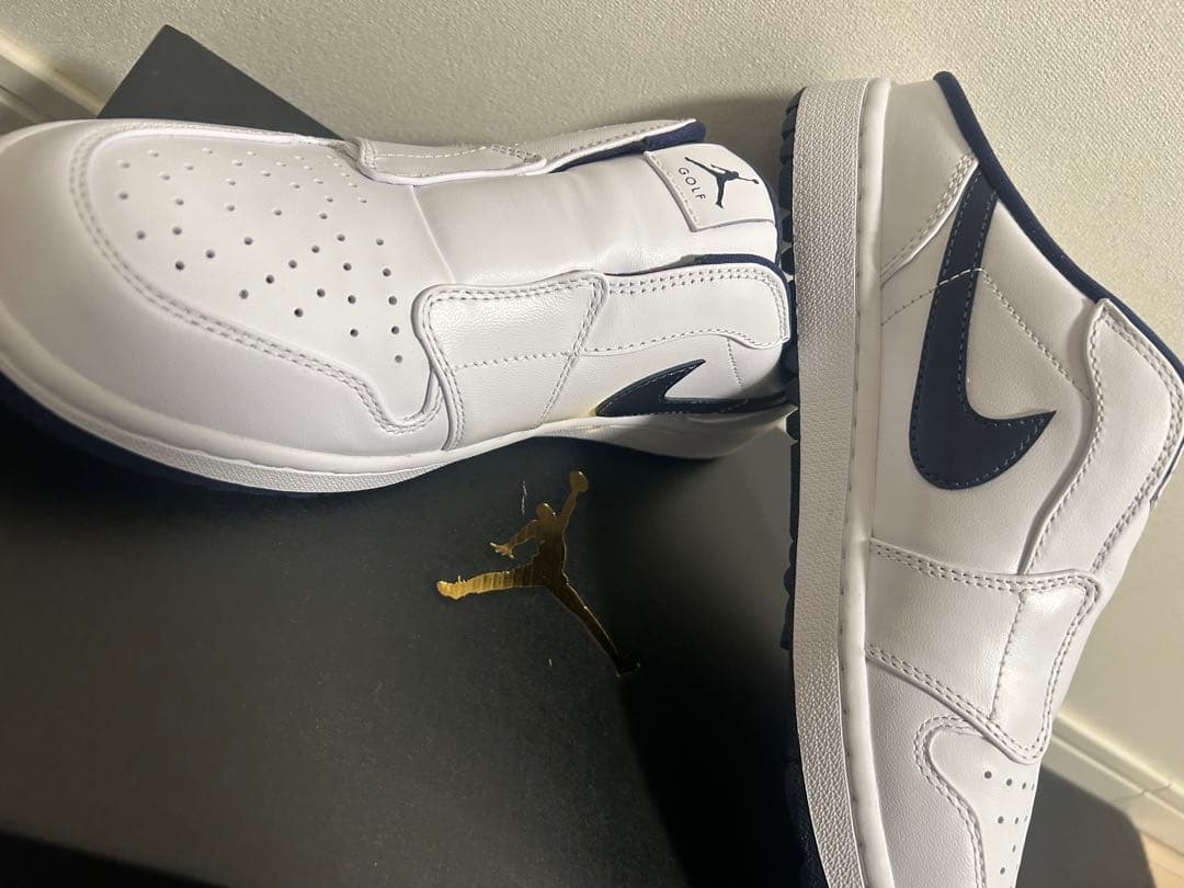 【新品未使用】28.5cm ナイキ エア ジョーダン 1 ミュール ゴルフ