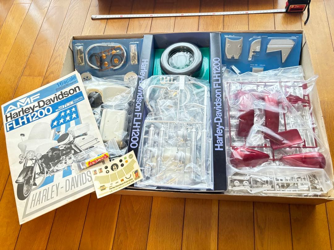 タミヤ　プラモデル　ハーレーダビッドソ　1/6スケール