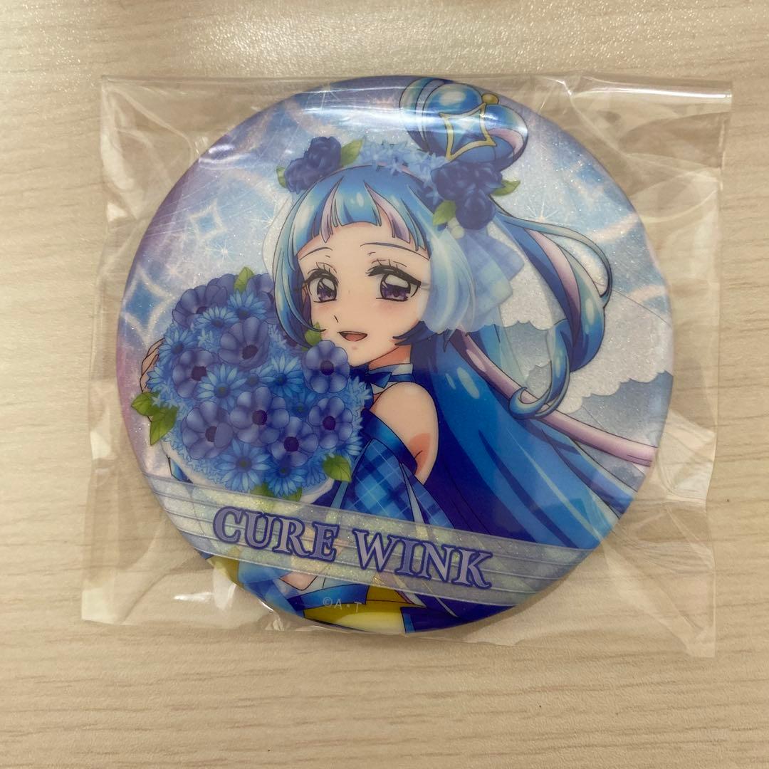 キミとアイドルプリキュア♪ 感謝祭 キュアウインク 蒼風なな 缶バッチ