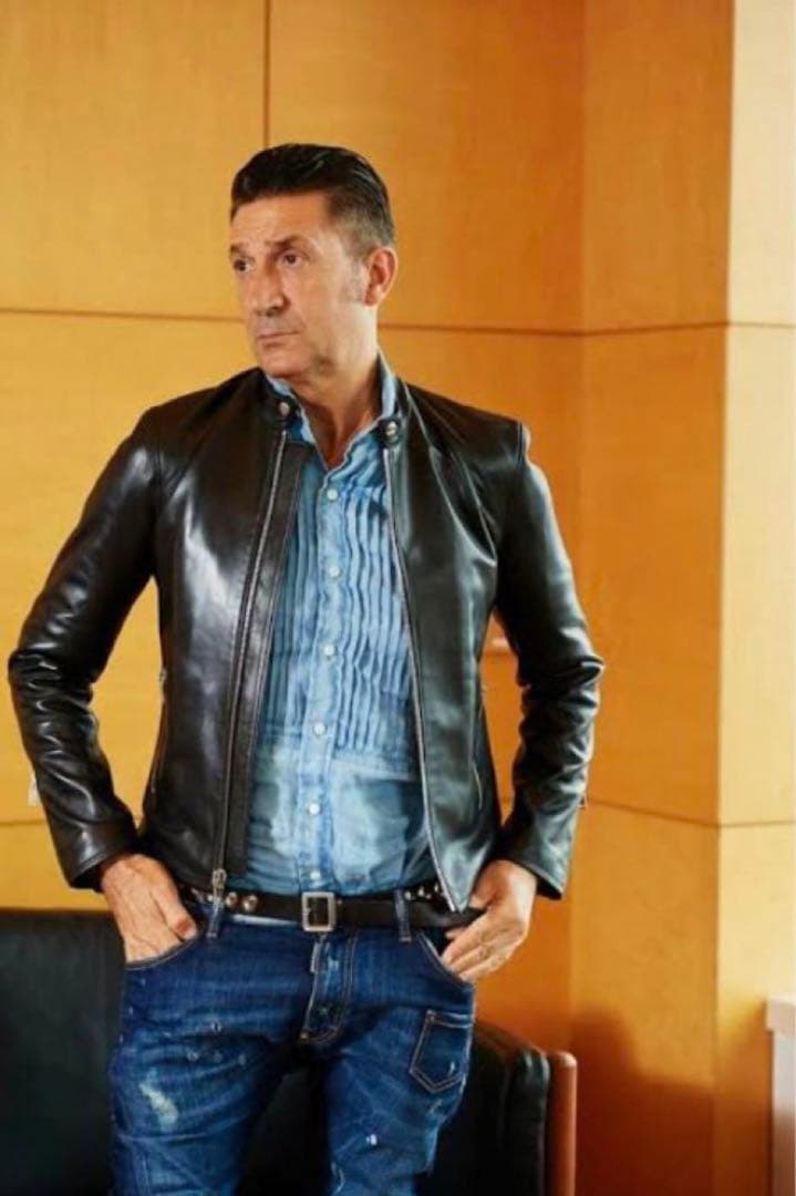 サンローラン，キースレザー，サイズ48 (7月いっぱいで取り下げます