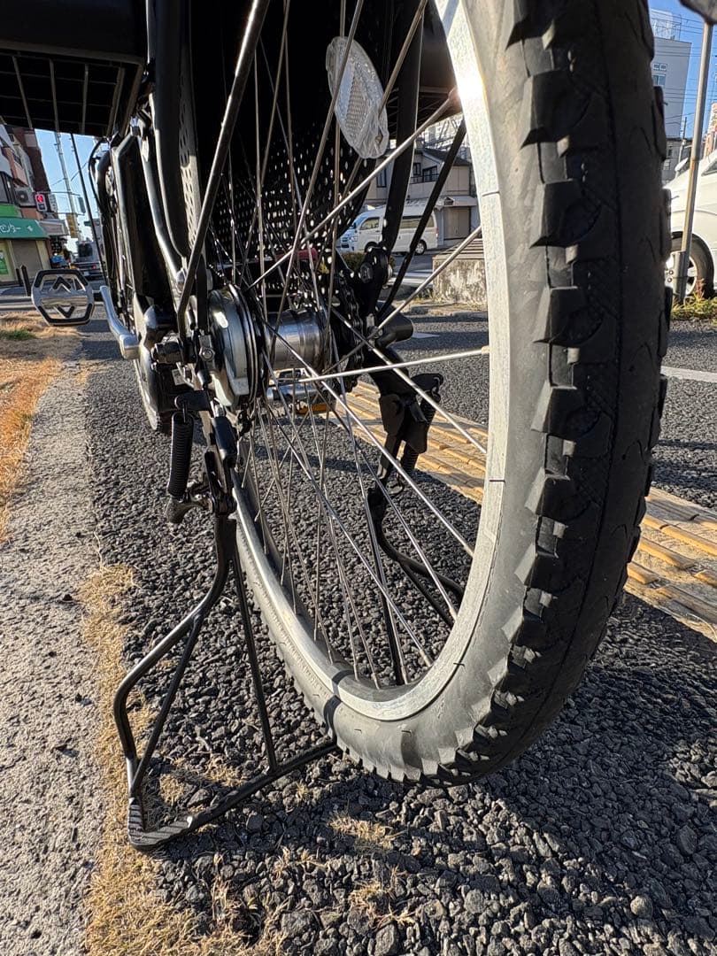 中古ブリヂストン電動アシスト自転車　12.3Ah 大阪　007番