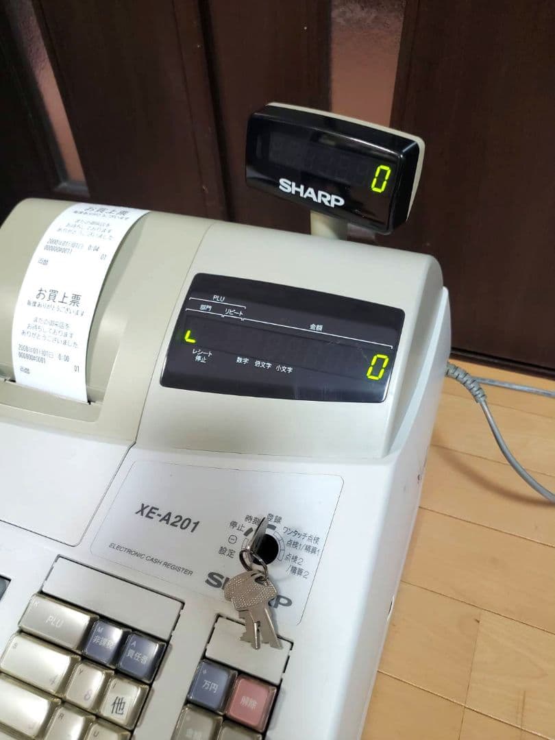 シャープ ☆XE-A201 ☆レジスター ☆動作確認済