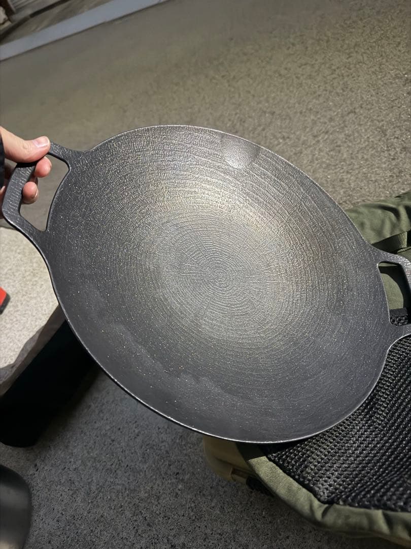 JHQ 正規品マルチグリドル 36cm 巾着袋 ディープスタイル　グリルプレート 正規品 JHQ 鉄板マルチグリドル 36cm 深型 IH 】グリルパン 鉄板