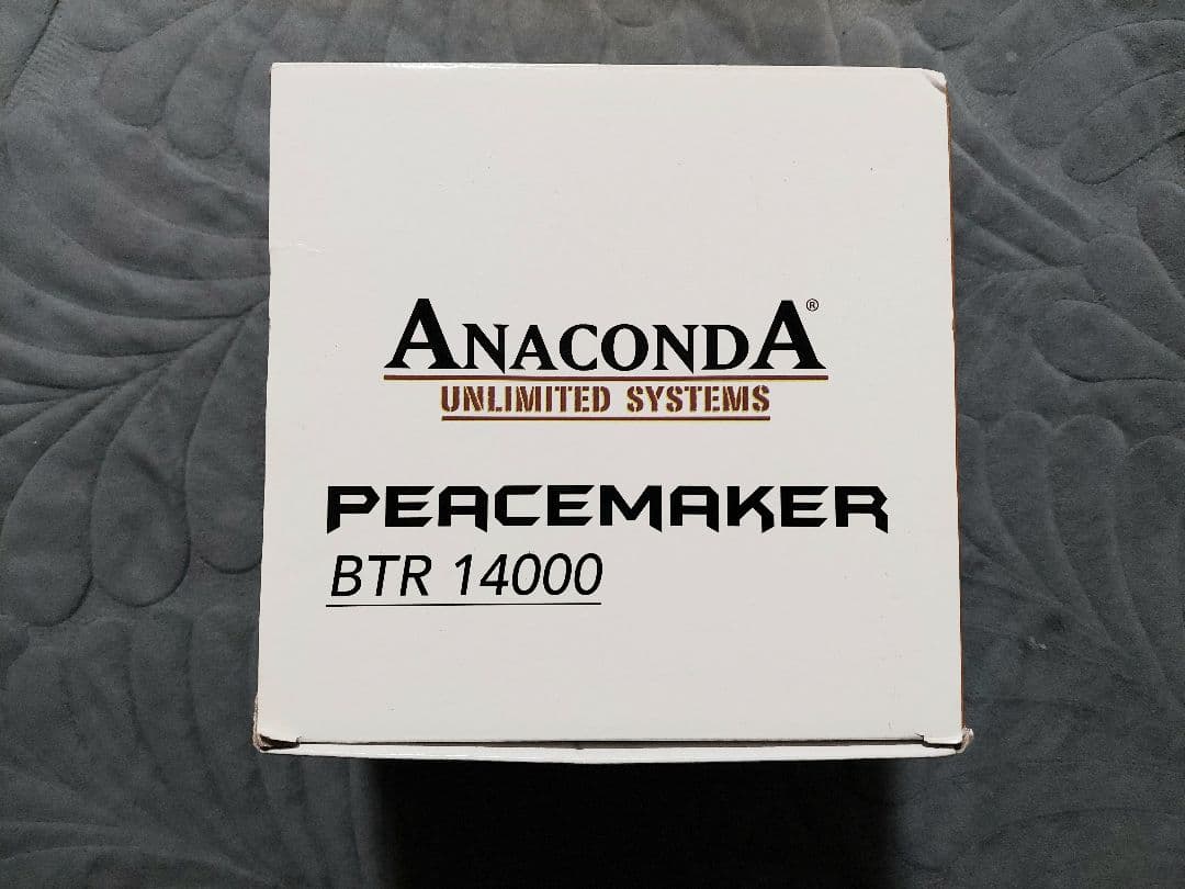 ANACONDA PEACEMAKER BTR 14000スピニングリール鯉釣り - メルカリ