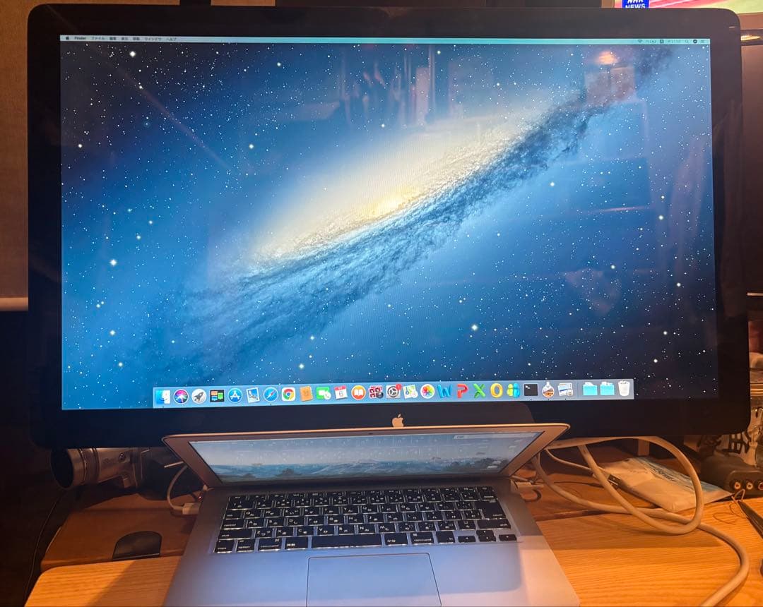 極美品正常動作品Apple cinema display 27インチ　A1316 iMac（Apple） Apple LED Cinema Display 27インチ A1316 MC007J/A