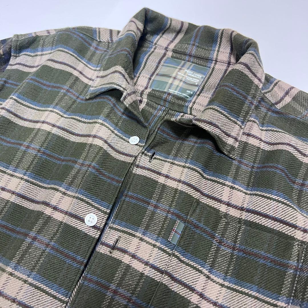 アンダーカバー undercover メルティングポット ネルシャツ 常田