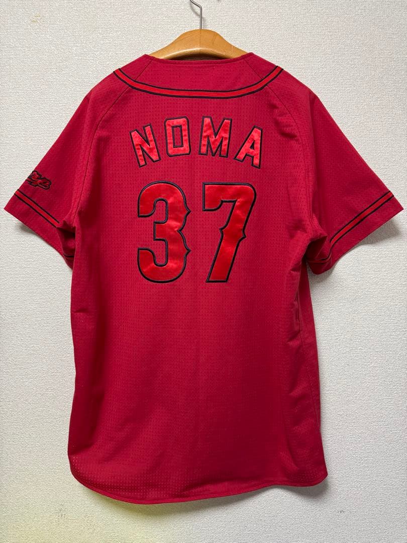 今年こそ☆広島カープ 野間選手NOMA 37 ハイクオリティユニフォーム L