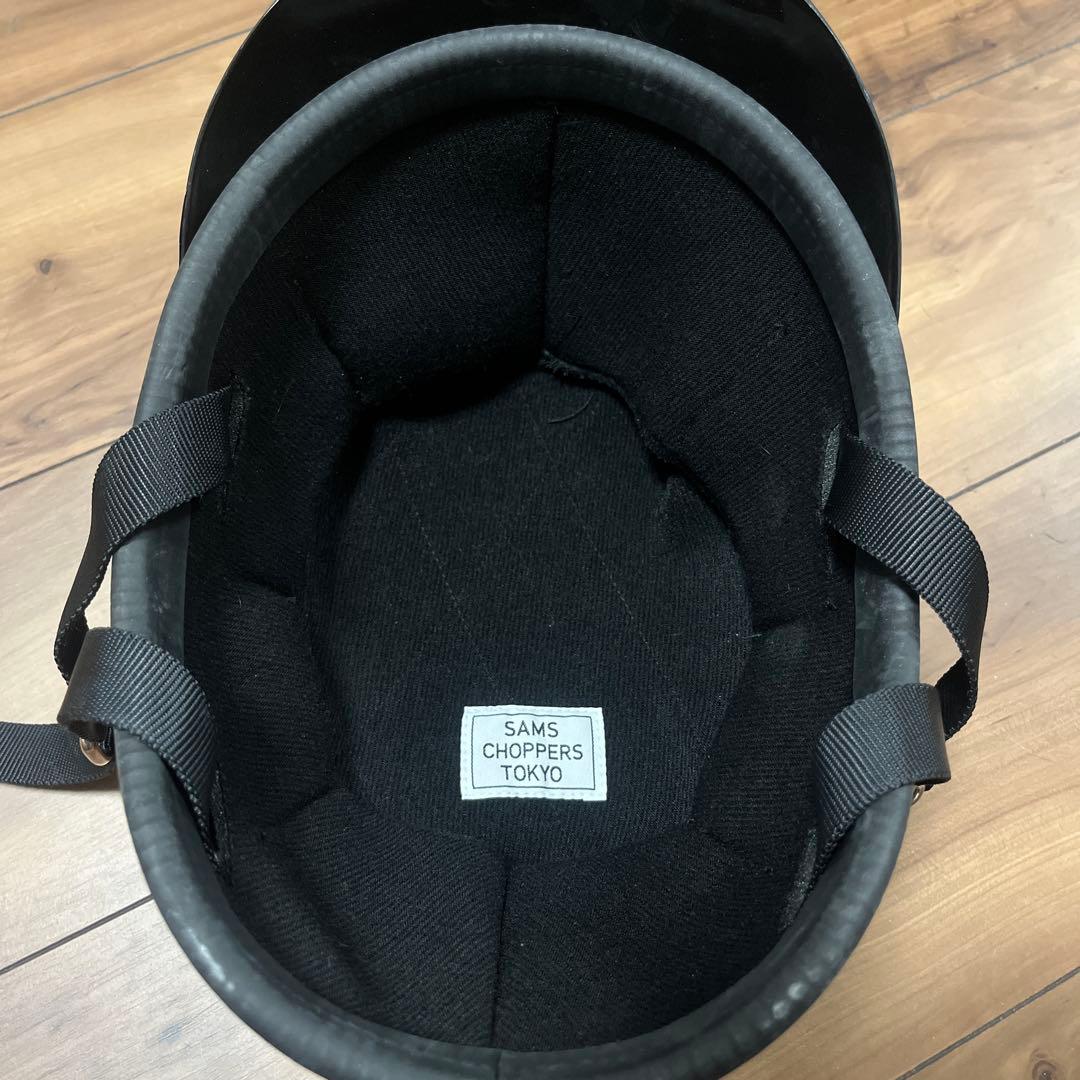 sams biker cap ヘルメット サムズ チョッパー - メルカリ