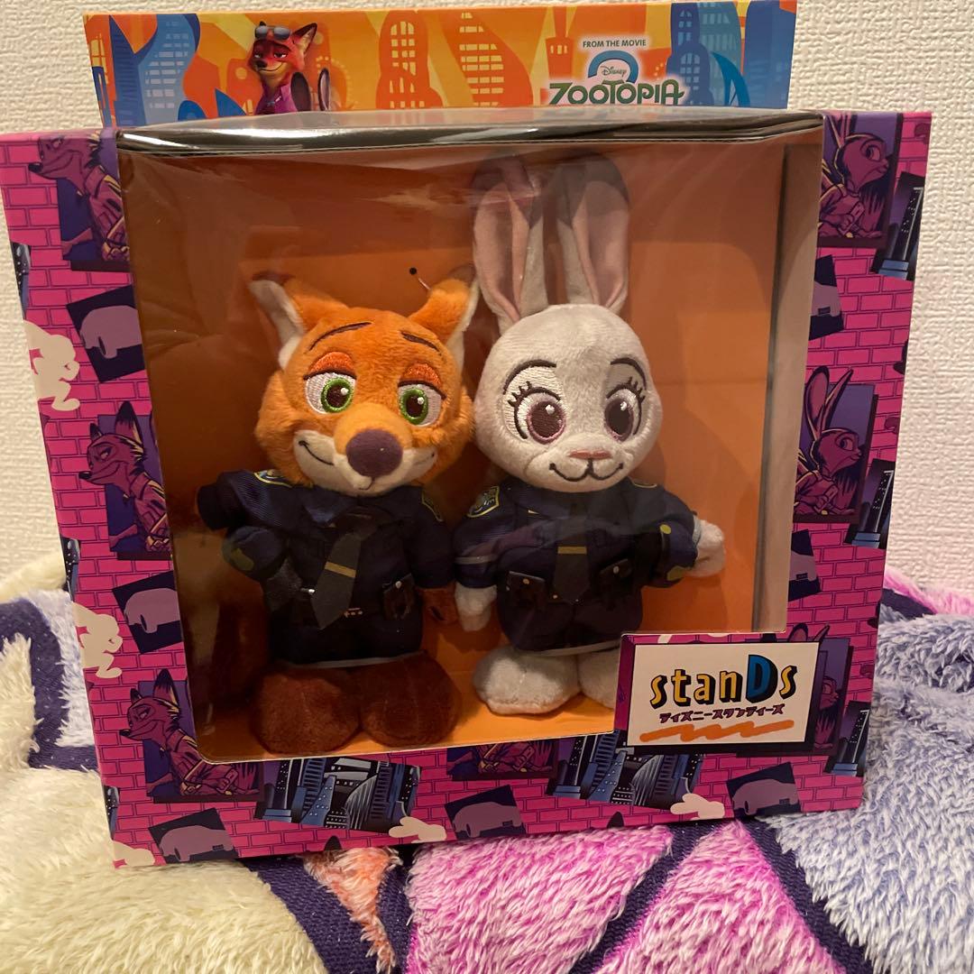 ジュディ・ホップス＆ニック・ワイルド ぬいぐるみ セット stanDs