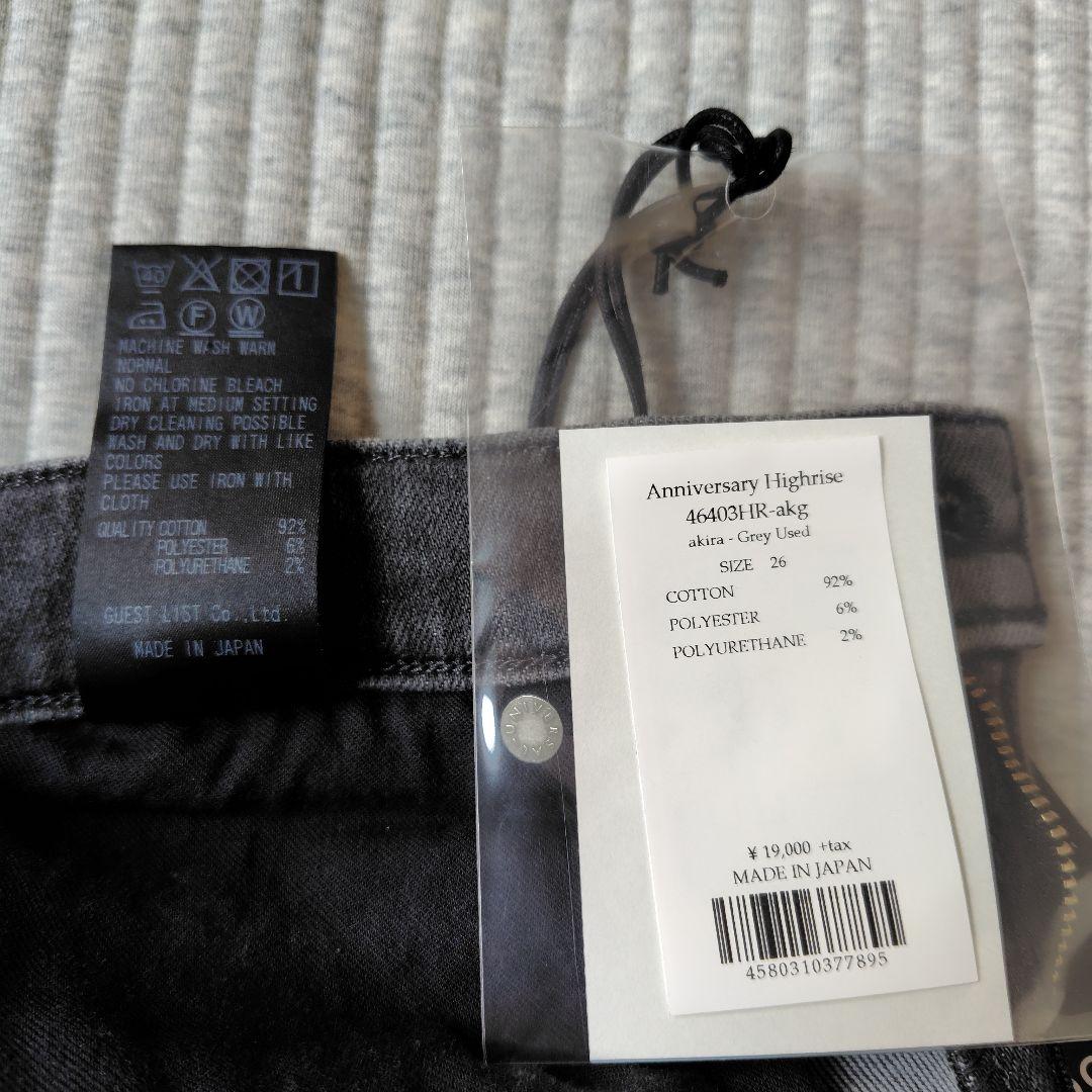 新品タグ付＊レッドカード 46403HRアニバーサリーデニム 26 黒 - メルカリ