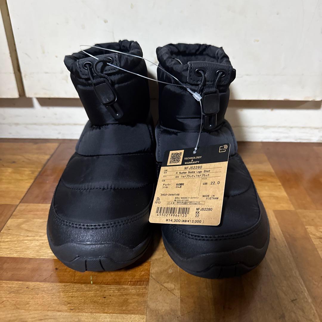 The North Face N ブラックブーツ 22.0cm 新品未使用品