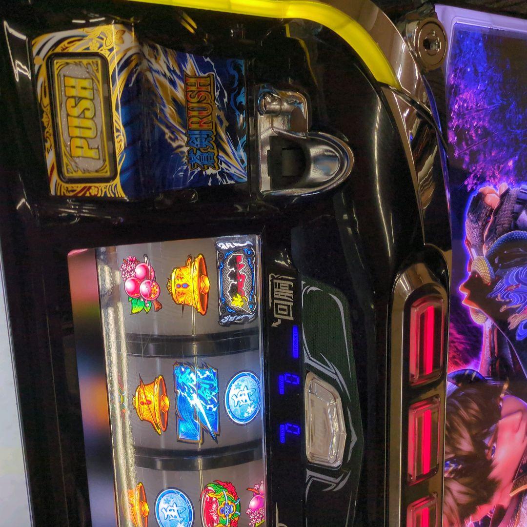 パチスロ実機　新鬼武者２　不要機付　送料無料