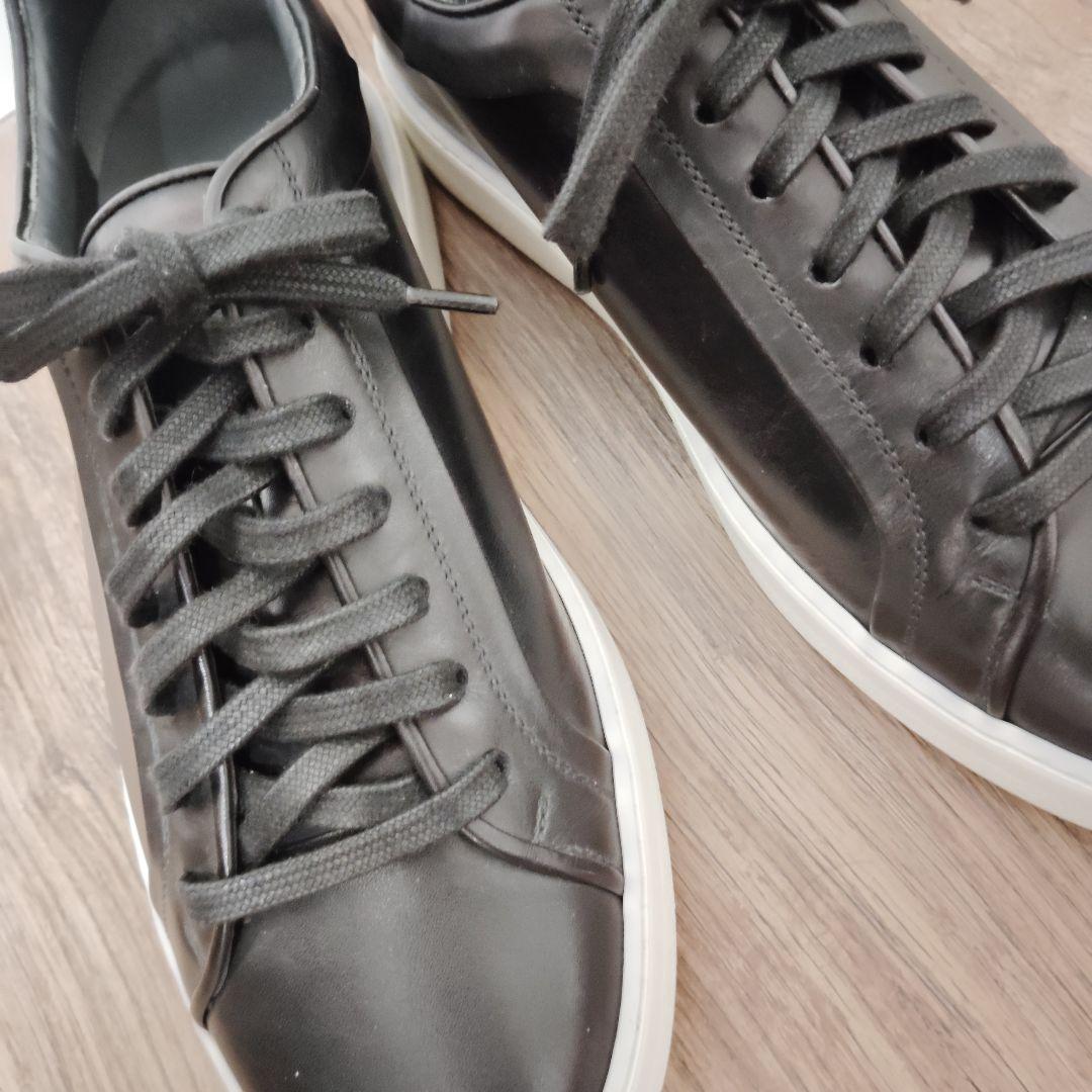 DIOR HOMME レザースニーカー 41 - メルカリ