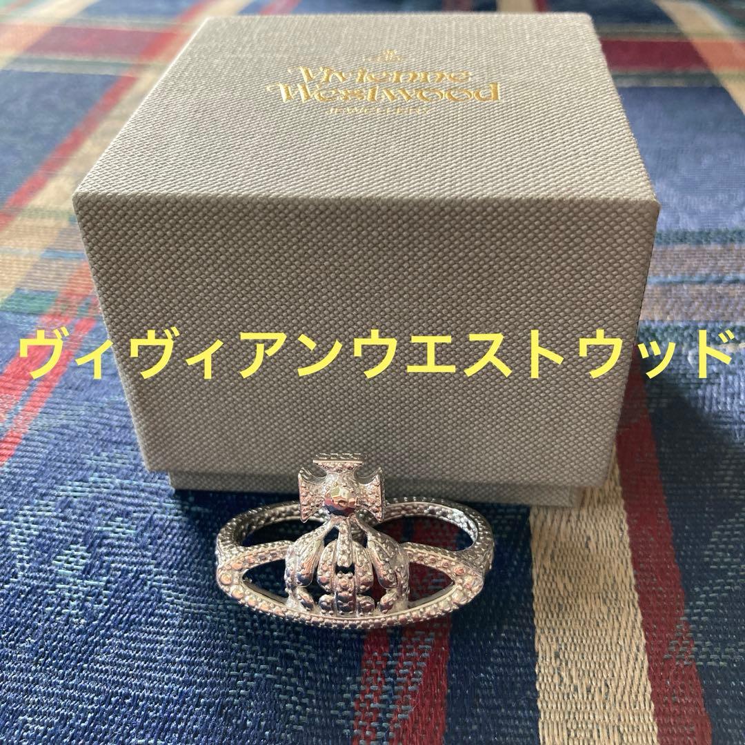 ヴィヴィアンウエストウッド　ダブルフィンガーリング 超美品✴︎未使用級】ヴィヴィアンウエストウッド✴︎ダブルフィンガー