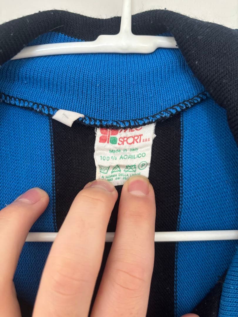 《希少》70sインテル旧ロゴ　ニットユニフォーム 値下げ交渉あり⭕️