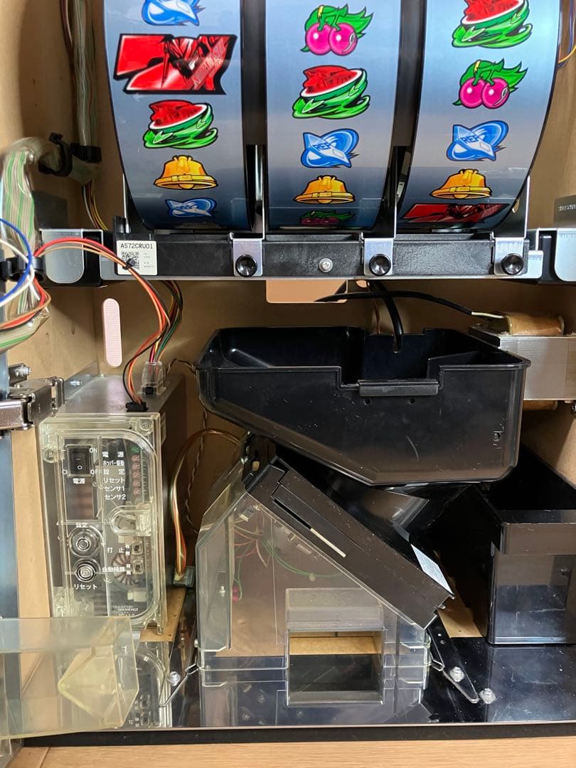 【送料無料】パチスロ 初代エウレカセブン 不要機 データカウンター付 実機