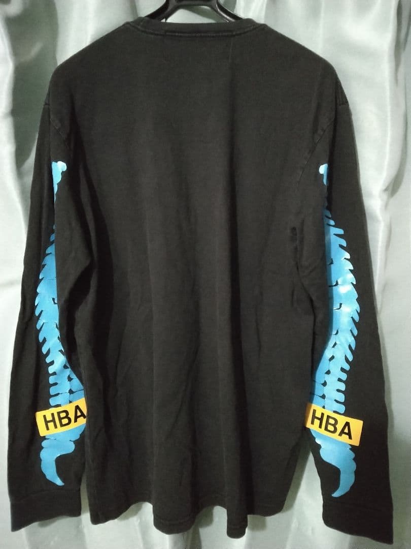 鬼レア幻90s伝説HOOD BY AIRロンTカットソーXL黒青白黄HBA春秋冬