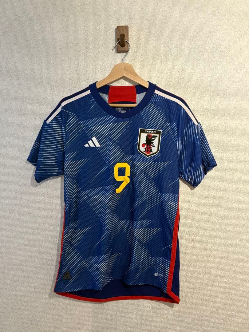 三笘薫 日本代表 2022 W杯 オーセンティック ユニフォーム Mサイズ 美