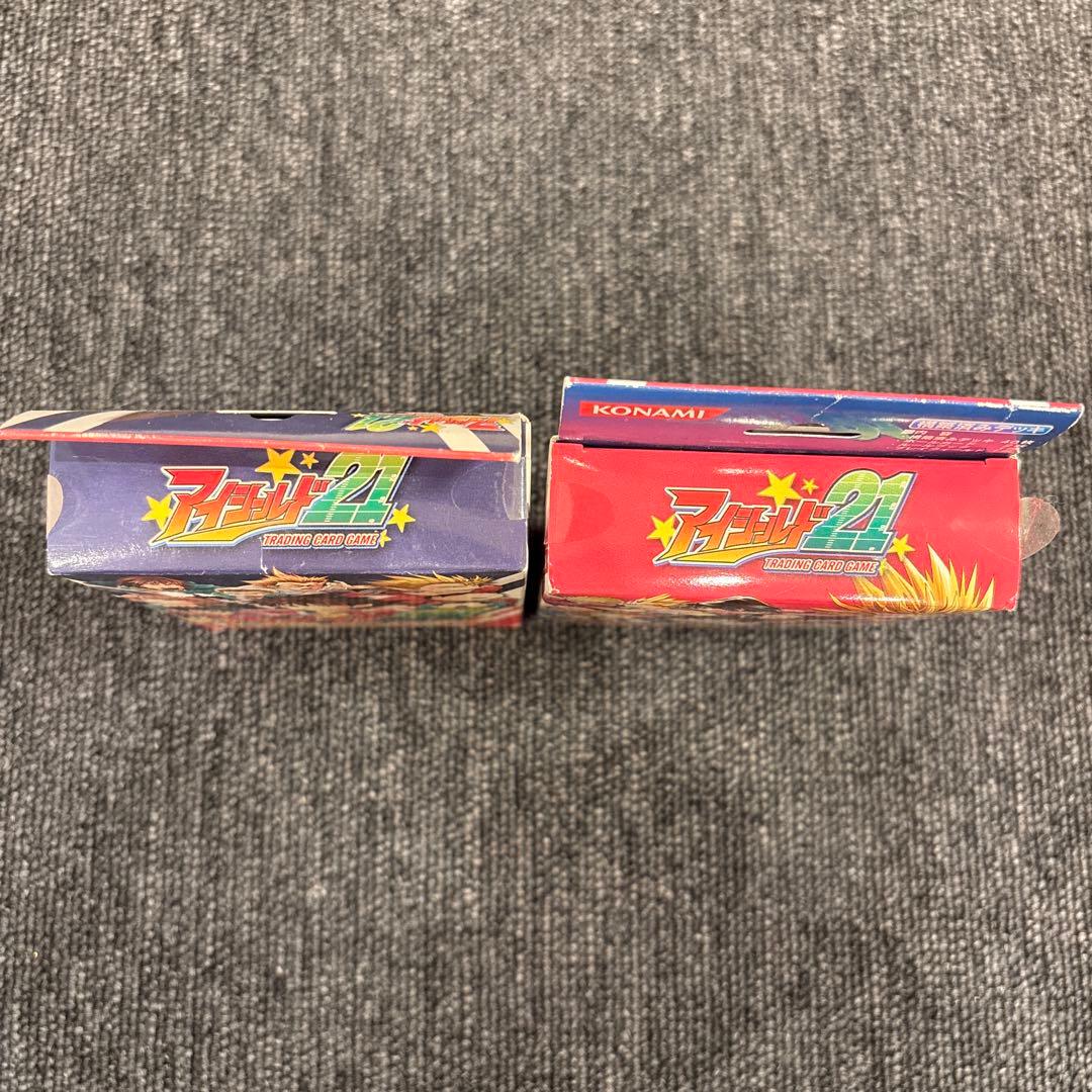 新品 未開封 アイシールド21 スターターボックス 2セット 黄金の脚を