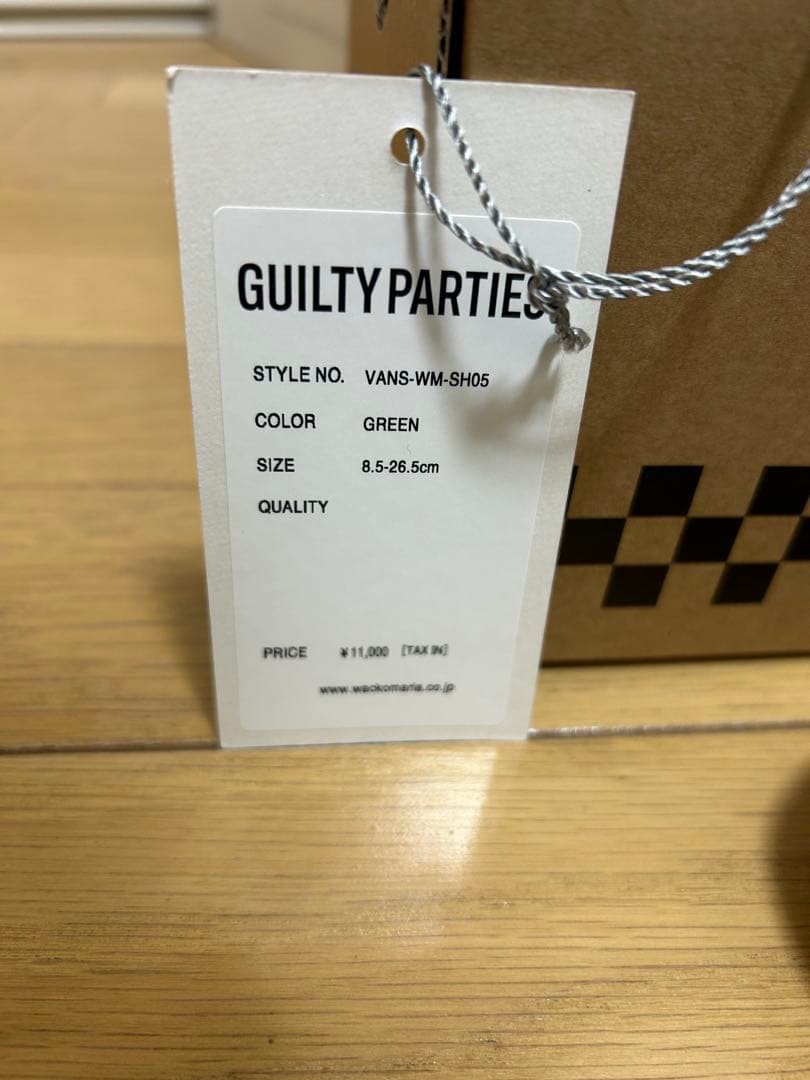 WACKO MARIA × Vans V44 Authentic 26.5cm
