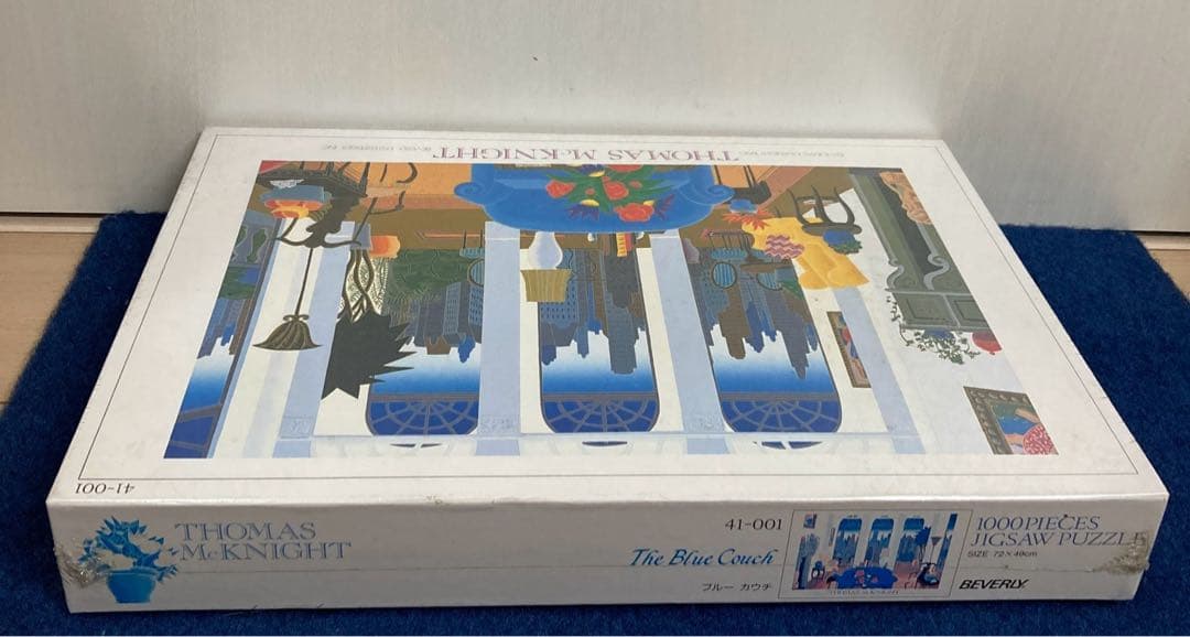 【新品未開封】トーマスマックナイト　ブルーカウチ　ジグソーパズル　レトロ