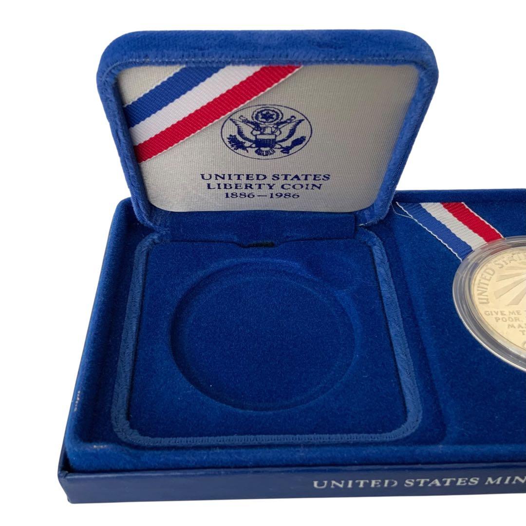 アメリカ合衆国造幣局 1986年発行 リバティコイン 1ドルプルーフ銀貨