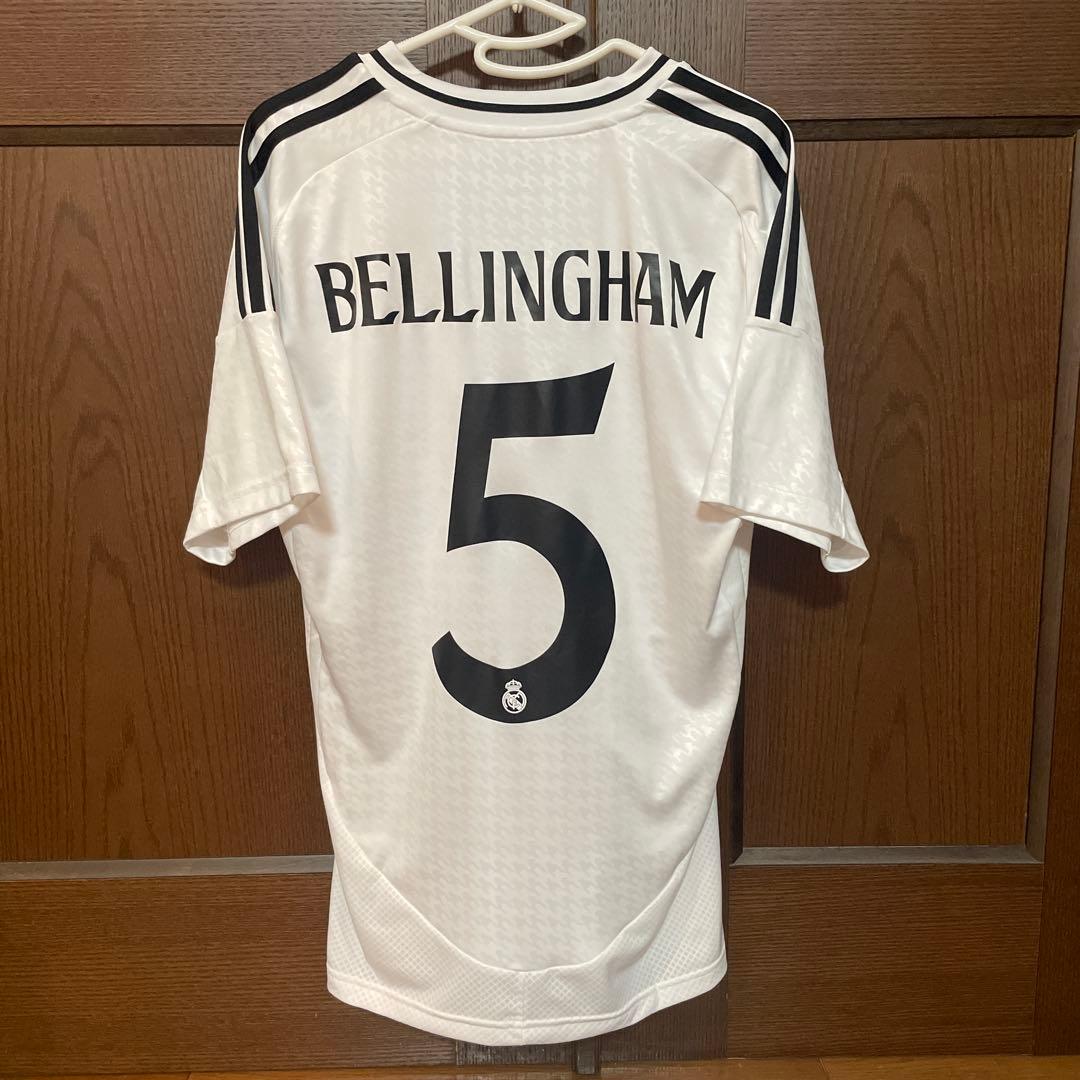 レアルマドリード　ベリンガム　24-25 ユニフォーム 楽天市場】レアル・マドリード ベリンガム #5 2024/25 ホーム レプリカ