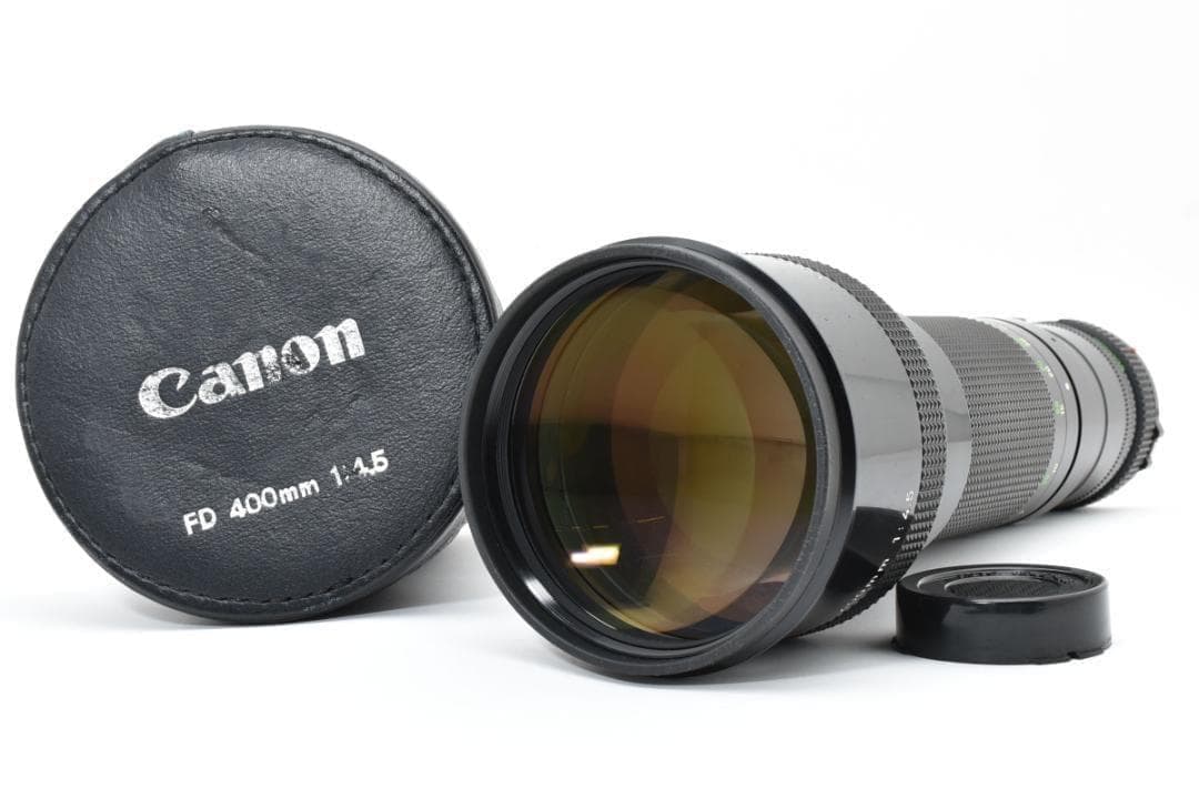 【Y2110】 Canon NEW FD 400 4.5 単焦点レンズ キャノン Canon FD f/4.5 Camera Lenses 400mm Focal for sale | eBay